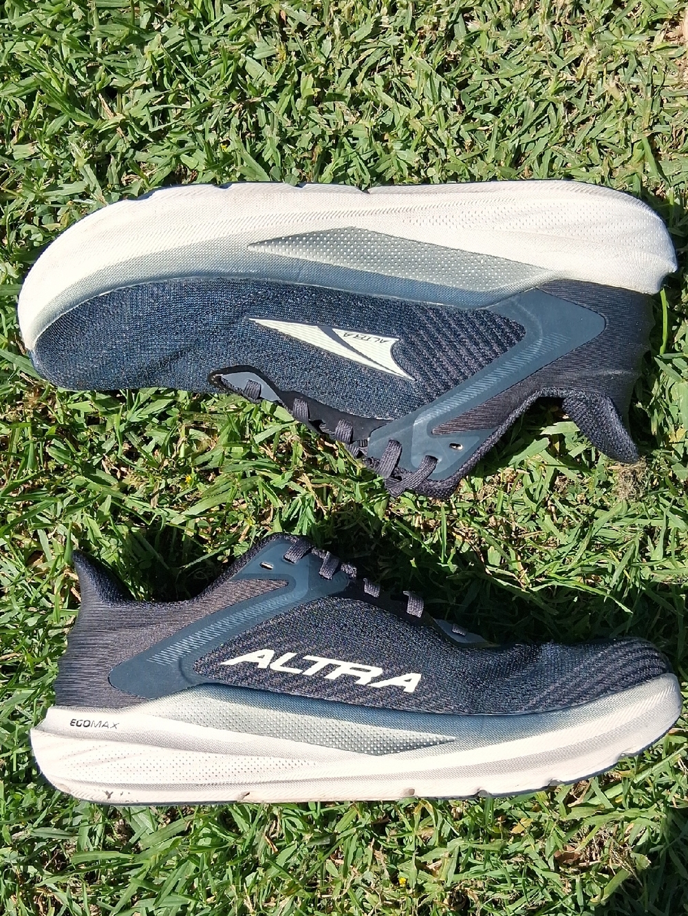 Altra Navy and White Women's Running Shoes